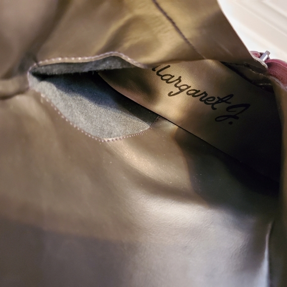 Vintage mahogany boots - Picture 4 of 5